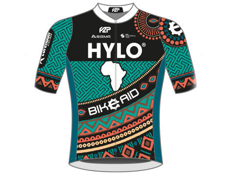 BIKE AID kurzarm Trikot Pro Team #rideforafrica